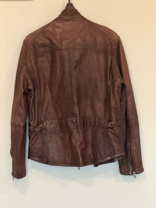 Geaca piele Massimo Dutti