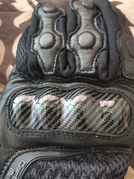 Кожени Ръкавици за мотор IXS Carbon Mesh 3