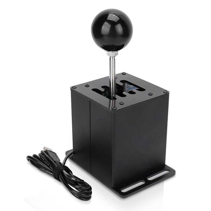 USB H-Shifter Скоростна Кутия 7+R Скорости за Рейсинг Симулатор PC