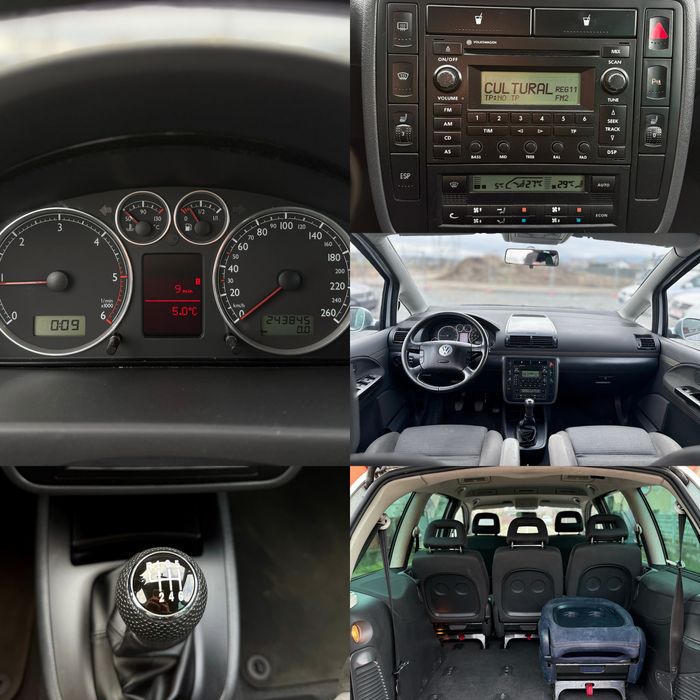 Vw Sharan 1.9 Tdi 131Cp 2006 7 Locuri /Rate fixe/Finantare