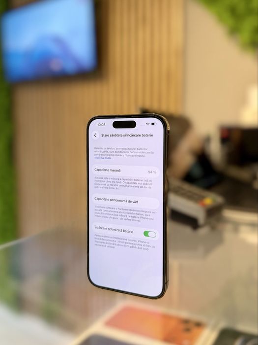 **ATS GSM**iPhone 14 Pro 256Gb Gold/ Baterie94% /Fact+Gar 12 luni