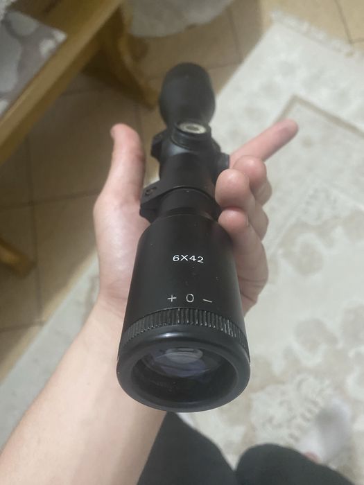 Lunetă vânătoare 6x42 KalmizAR  stare bună