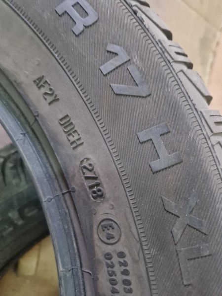 2 Uniroyal R17 225/65
зимни гуми 
DOT2718