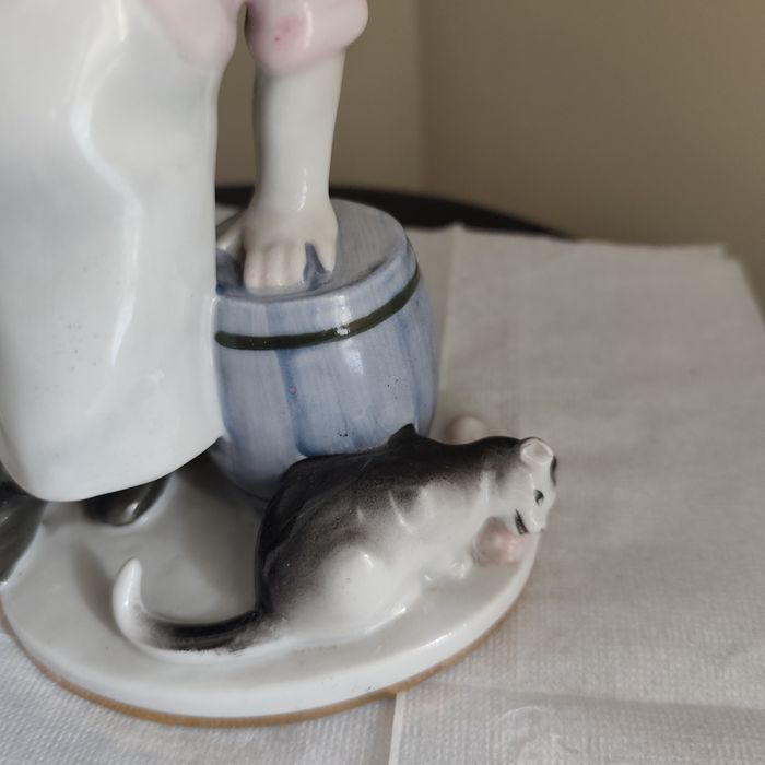 Статуэтка Кот и повар. ЛФЗ