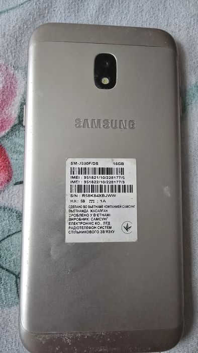 Samsung J3 16g памяти