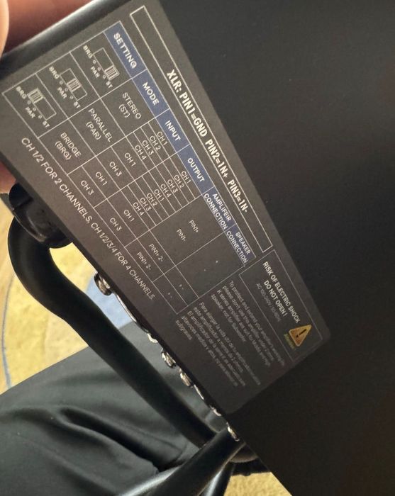 Titlu Titlu Sinbosen k4-1700 4x1700w 8 ohm dynacord xa2 vl121


Sinbos