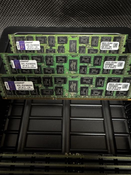 Kit 72GB DDR3 ECC Server Registered 1866MHz Kingston (3x24GB)