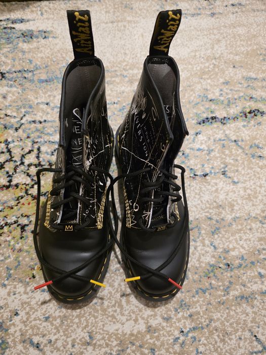 Дамски боти dr. Martens & Jean Michel Basquiat