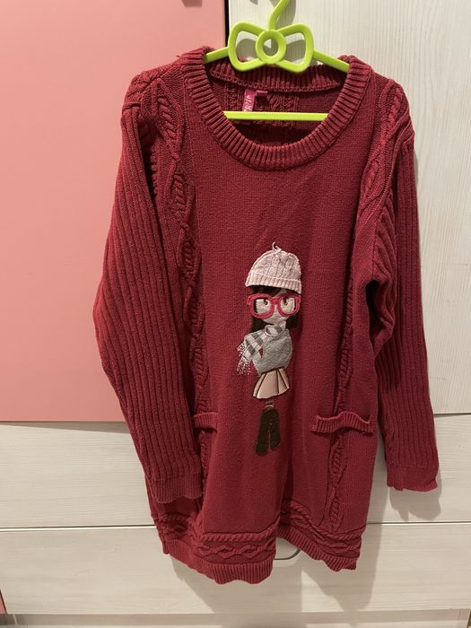 Дрехи, есен-зима, размер 140 за момиче