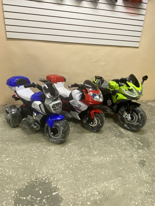 Электромотоцикл детский,электромобиль