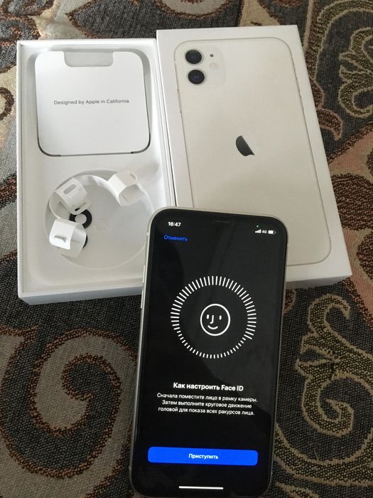 Айфон 11 идеальное состояние