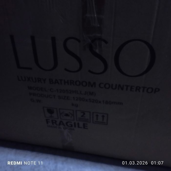 Столешница Lusso LUX раковина