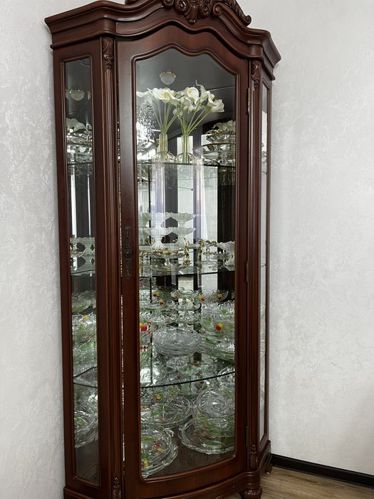 Стол со стулями  из дуба