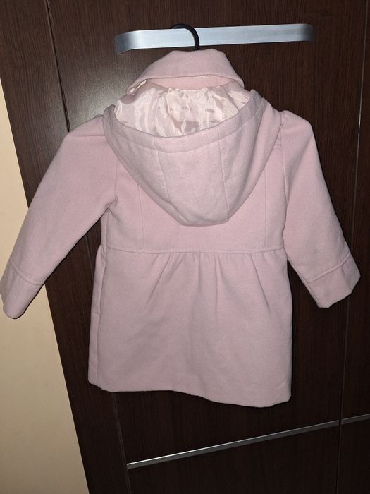 Детско розово палто