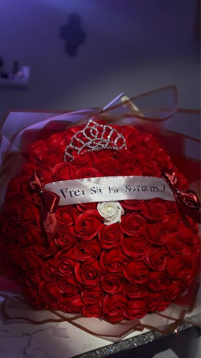 Buchete de trandafiri din sapun