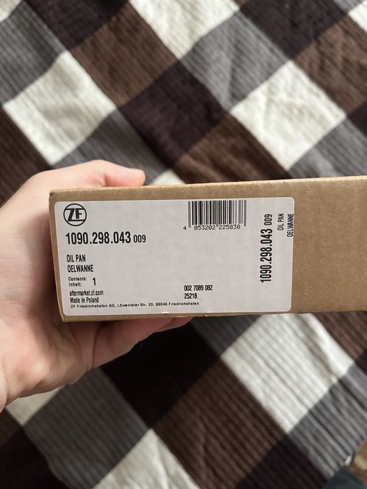 zf 8hp bmw маслянный поддон