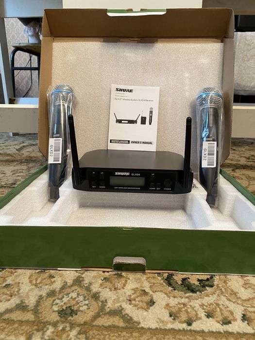 Радиомикрофон SHURE GLXD4, новая