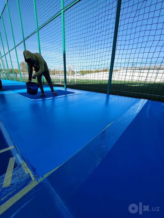Rezina qoplama — bolalar va sport maydonchalari uchun