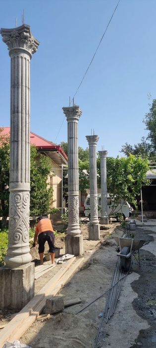 Rim ustunlari quyish xizmati