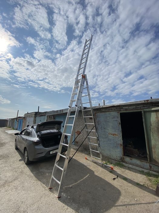 Аренда прокат лестницы 1м-8,5м.