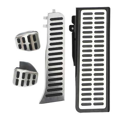 Ornamente Pedale din Inox Volkswagen Golf, Skoda Octavia, Seat Leon