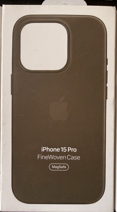 Оригинални кейсове за iPhone 15 Pro – FineWoven / Leather / Silicone