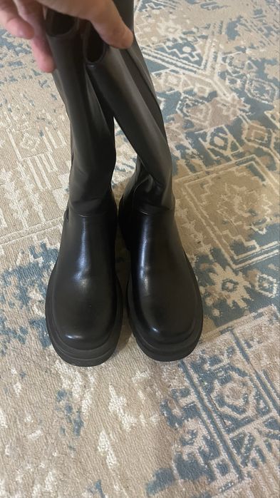 Новые сапоги стильные