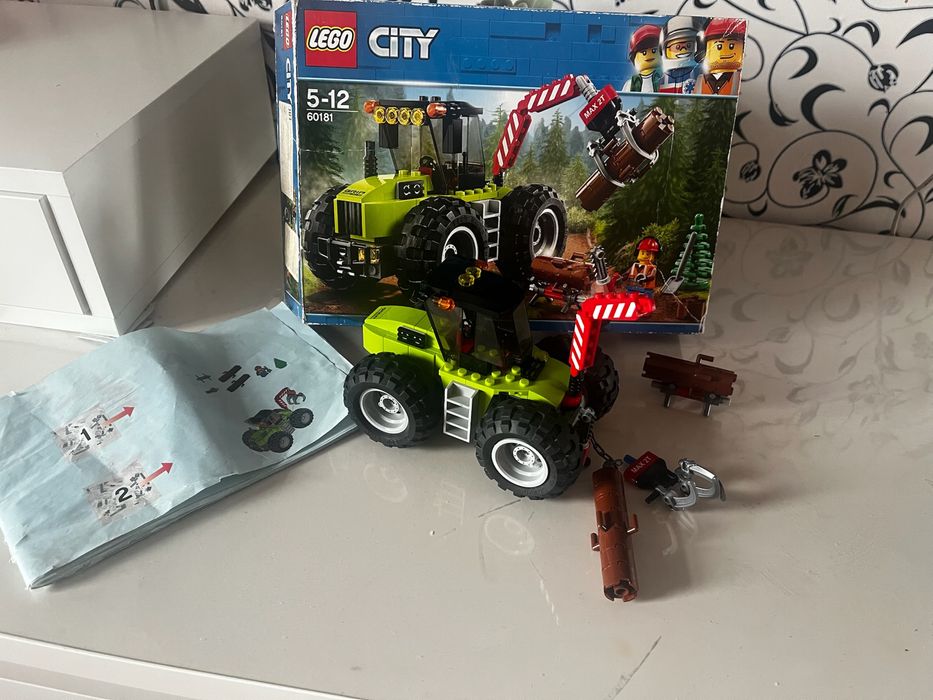 Лего лесной трактор