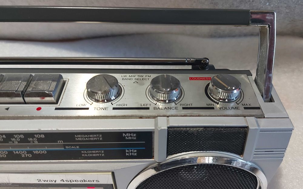 Sanyo M7150LU Stereo Radio Cassette Recorder