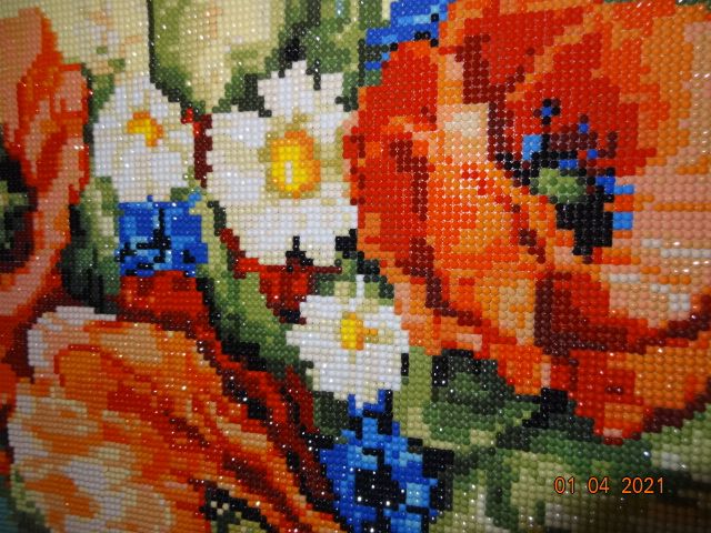 Мозаика (3 шт.) алмазная (готовая)