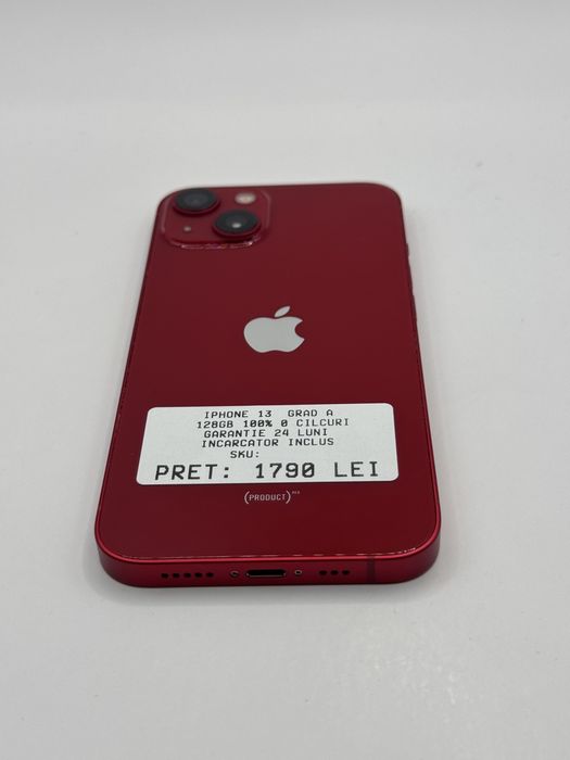 Iphone 13 128GB 100% Grad A Garantie 24 luni - zonemag.ro