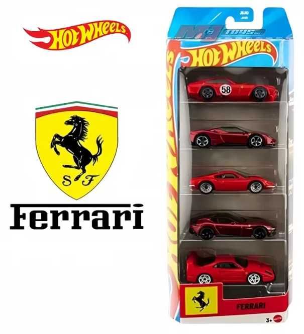 Hot Wheels Ferrari 5-Pack
