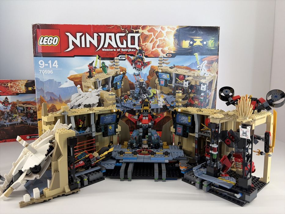 Lego ninjago samurai x cave/лего нинджаго пещерата на самурай х