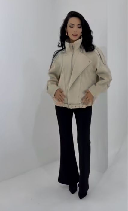 Куртка из экозамши