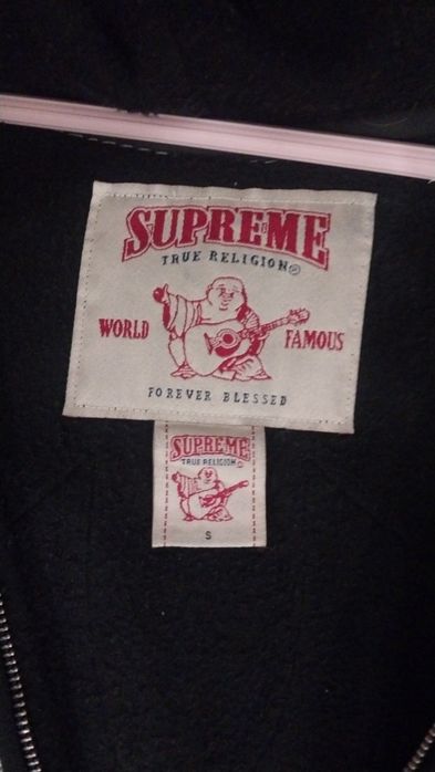True religion x Supreme zip up зипка