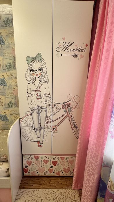 Шкаф детский для девочек