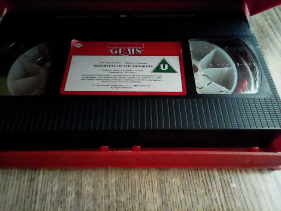 Стара видео касета Transformers