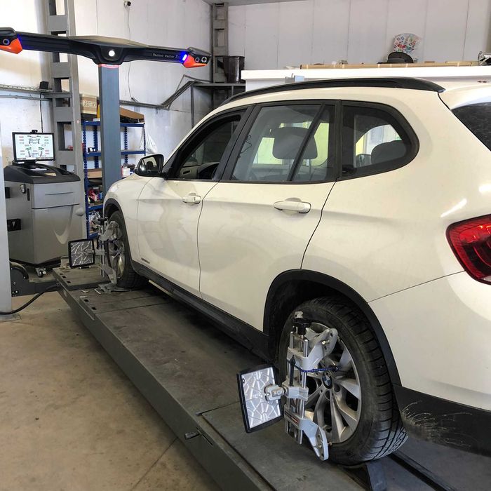 BMW 3d Стенд Регулиране на Геометрия Сходимост Страничен наклон