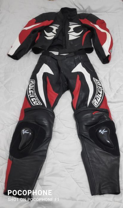 Combinezon Moto Piele HEIN GERICKE (2 Piese) - Stare Impecabilă