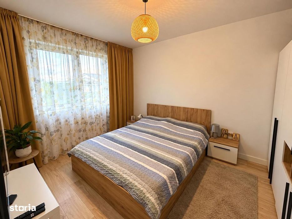 Apartament modern cu 2 camere, 51,4 mp + balcon, parcare inclusa – S