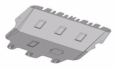 Scut motor metalic pentru Seat Alhambra 1999-prezent - otel 2mm