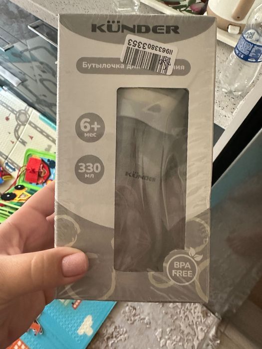 Антиколиковая бутылочка 6+ новая (фирма Kunder)