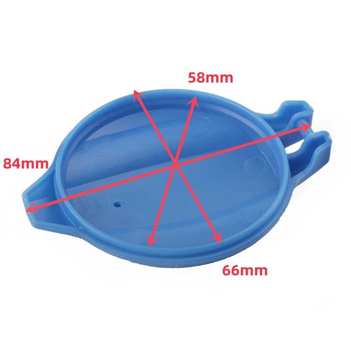 Капачка за казанче за чистачки за много модели коли