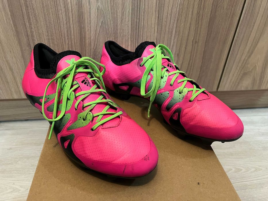 adidas X 15.1 pink FG бутонки ,калеври ,футболни обувки номер 40,5