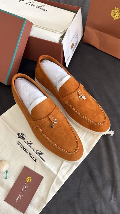 Mocasini LP Summer Walk - size 43,44/piele naturala/video(Zegna,TODS)