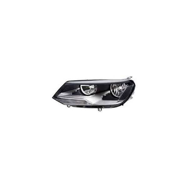 Far VW Touareg (7p5), 04.2010-, Electric, tip bec H15+H7, omologare ECE, cu motor, cu lumini de zi, 7P1941005, stanga/dreapta, marca Depo
