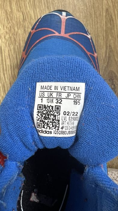 Боти/кецове Adidas Spiderman - 32номер