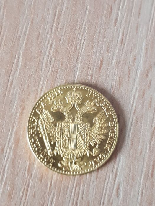 Moneda aur 1 ducat dukat 1915 franz jozef investitie