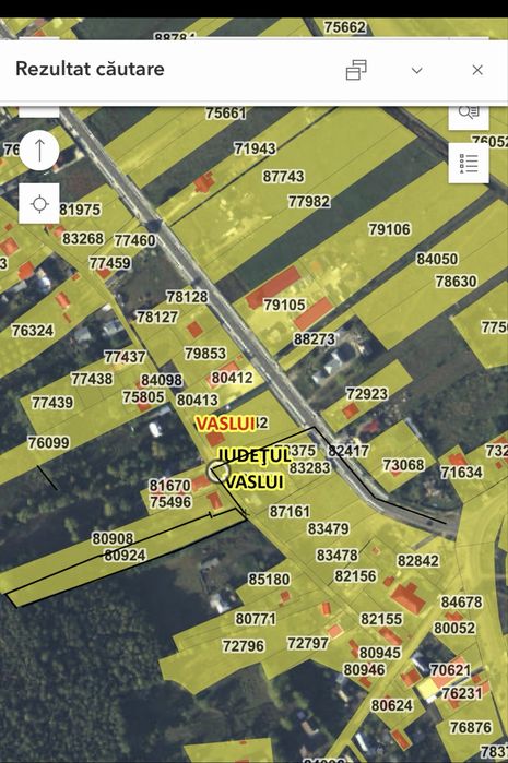 Vând/Schimb Teren Zona Vaslui-Brodoc 3310Mp+cabană 20MP