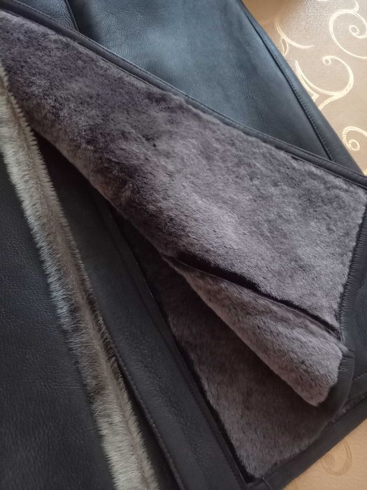 Дубленка женская длинная